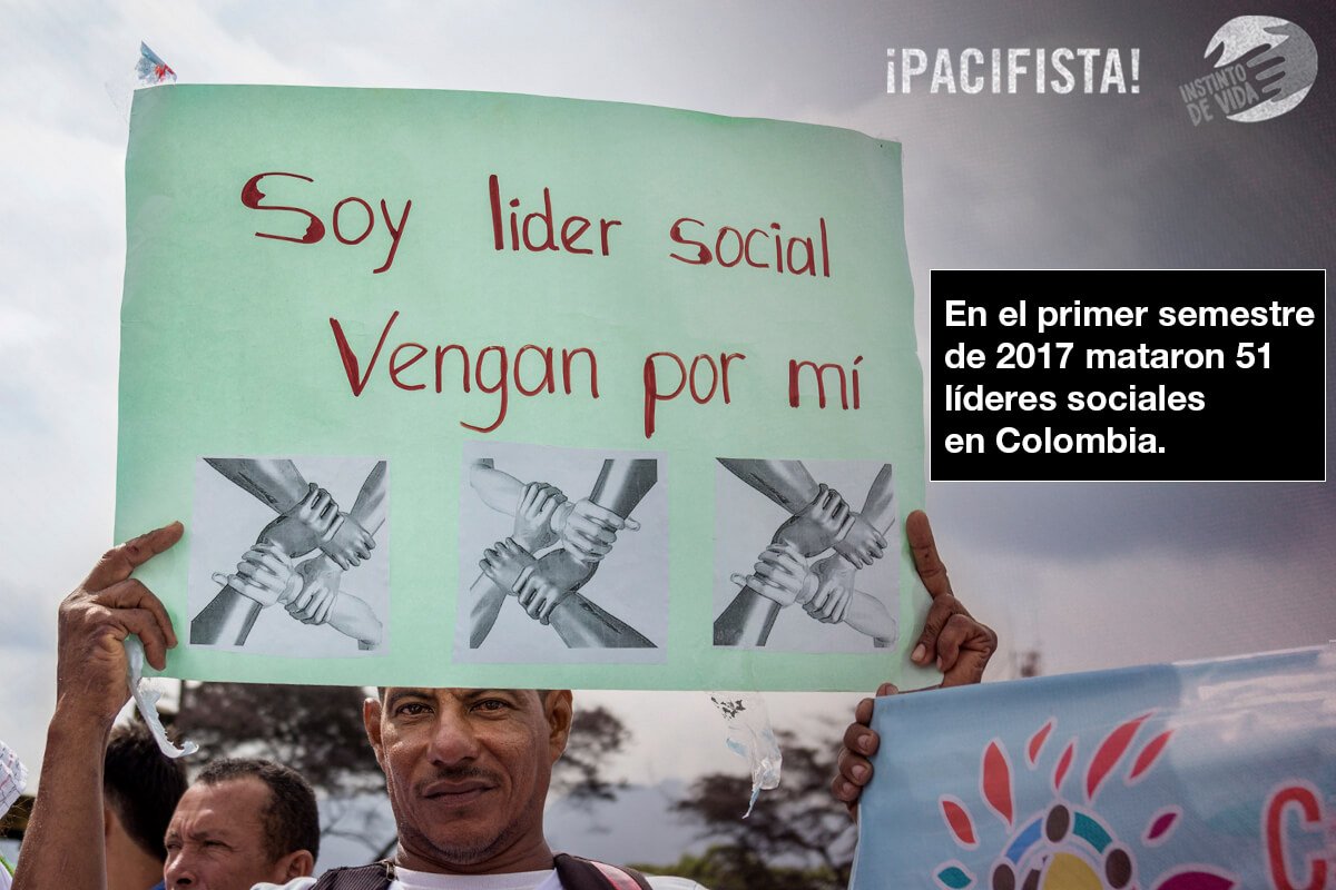 Así están matando y amenazando a los líderes sociales en Colombia