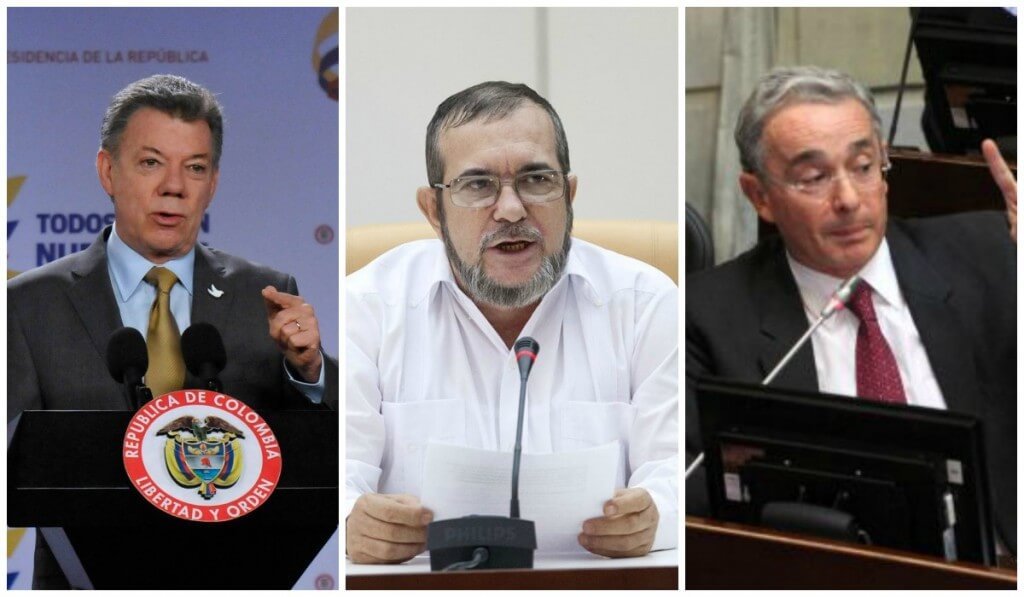 Así cambió el discurso de Santos, “Timochenko” y Uribe en este año que termina