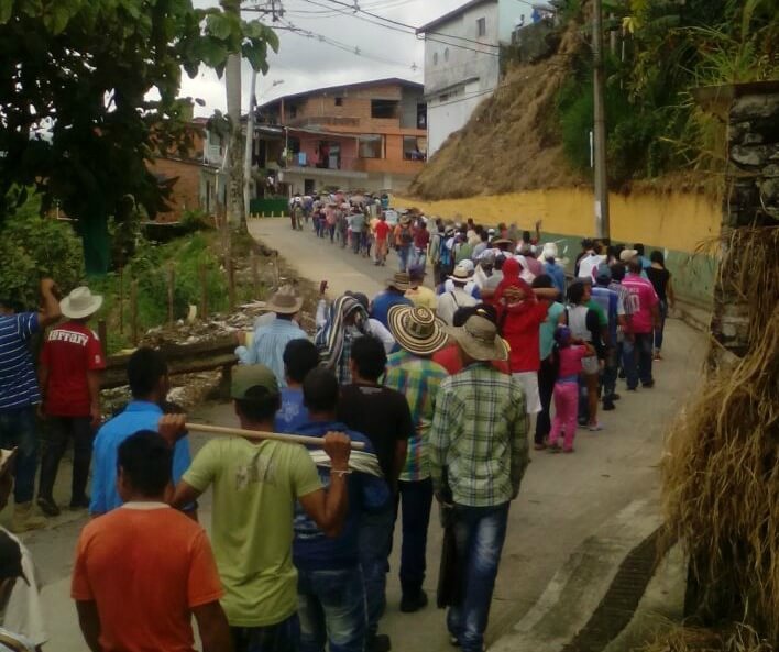 En el Norte de Antioquia no se ha acabado la tensión del paro agrario