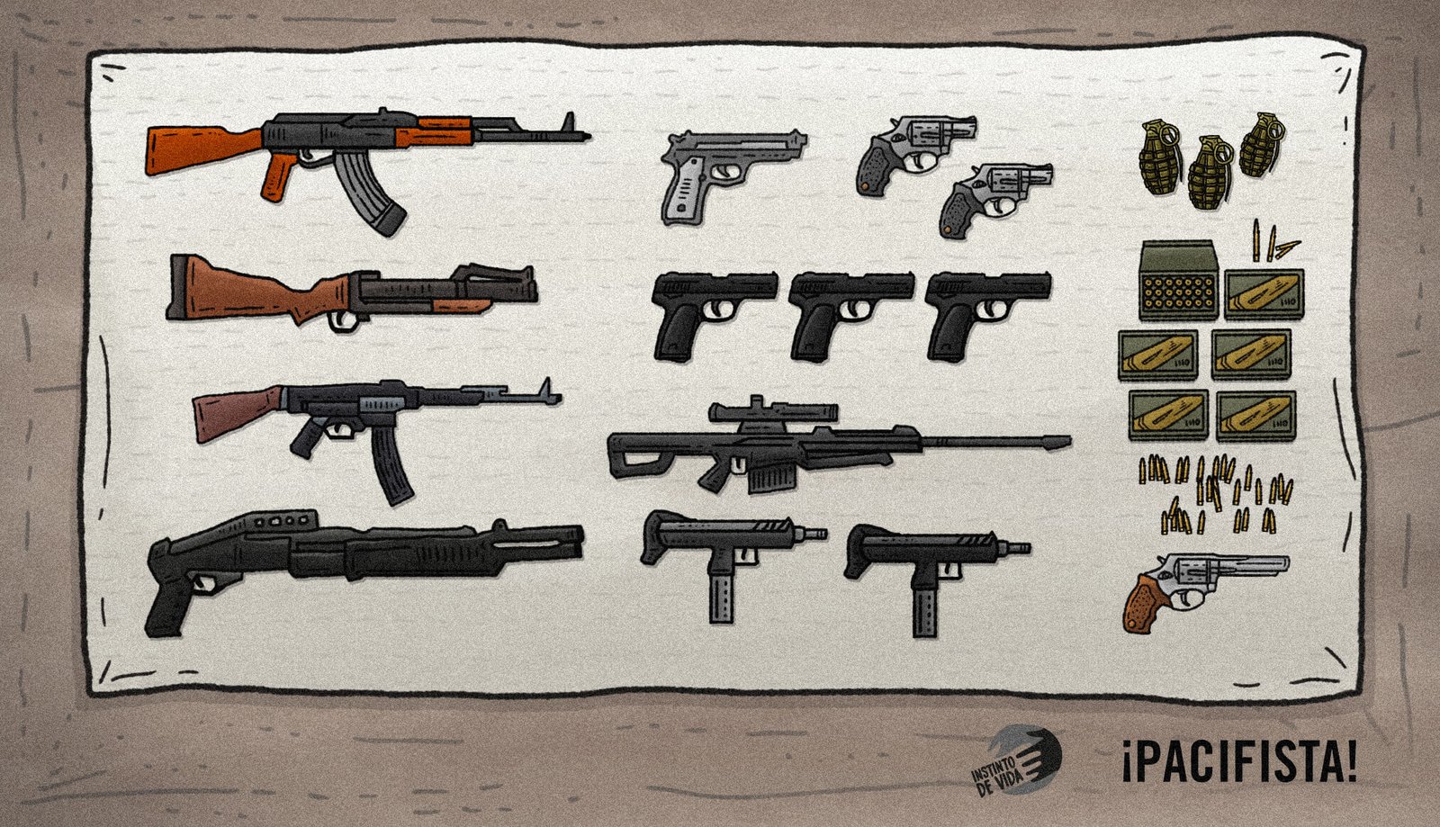 De la selva hasta las plazas mercado: así es el comercio ilegal de armas