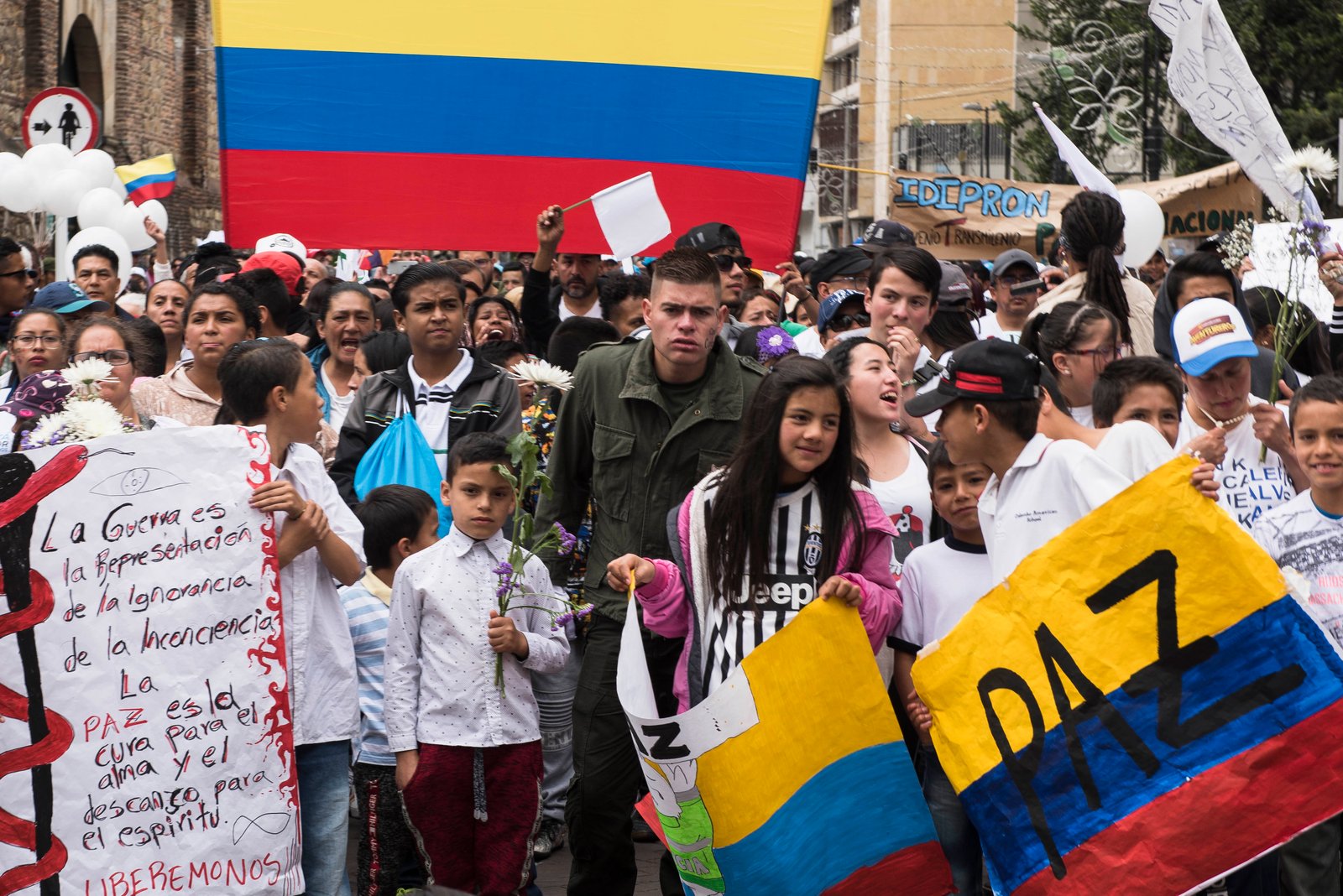 Galería: Así fue el grito de hoy por la paz de Colombia