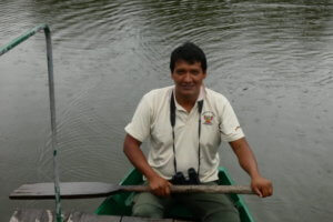Beto Bravo, guardaparque del Parque Nacional del Manu. Foto: Archivo Beto Bravo.