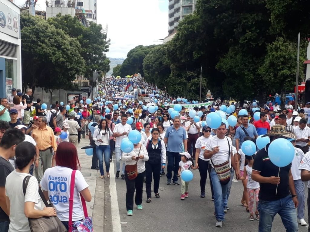 ‘Queremos agua, no oro’: comienza una nueva era de protestas en Santurbán