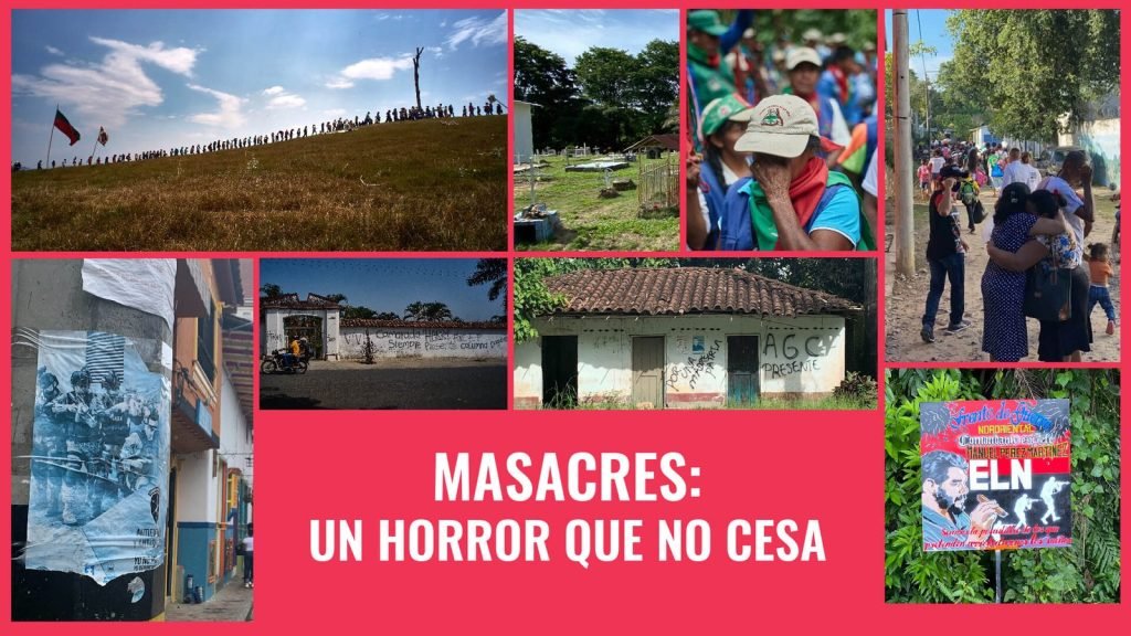 ESPECIAL | Masacres: un horror que no cesa