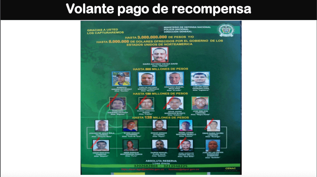 Estas son las cinco estrategias del gobierno para derrotar a las Bacrim