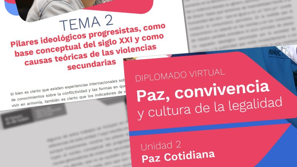 La cartilla antiprogresismo que el gobierno puso en un diplomado sobre paz