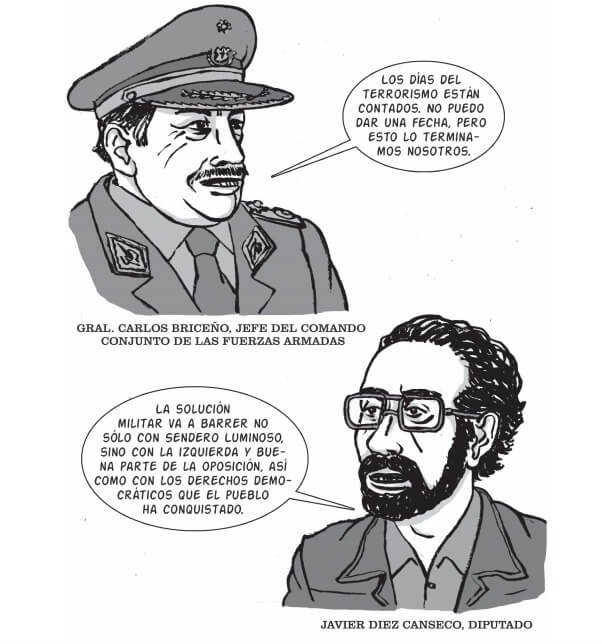 Cossio, el dibujante del conflicto armado en Perú