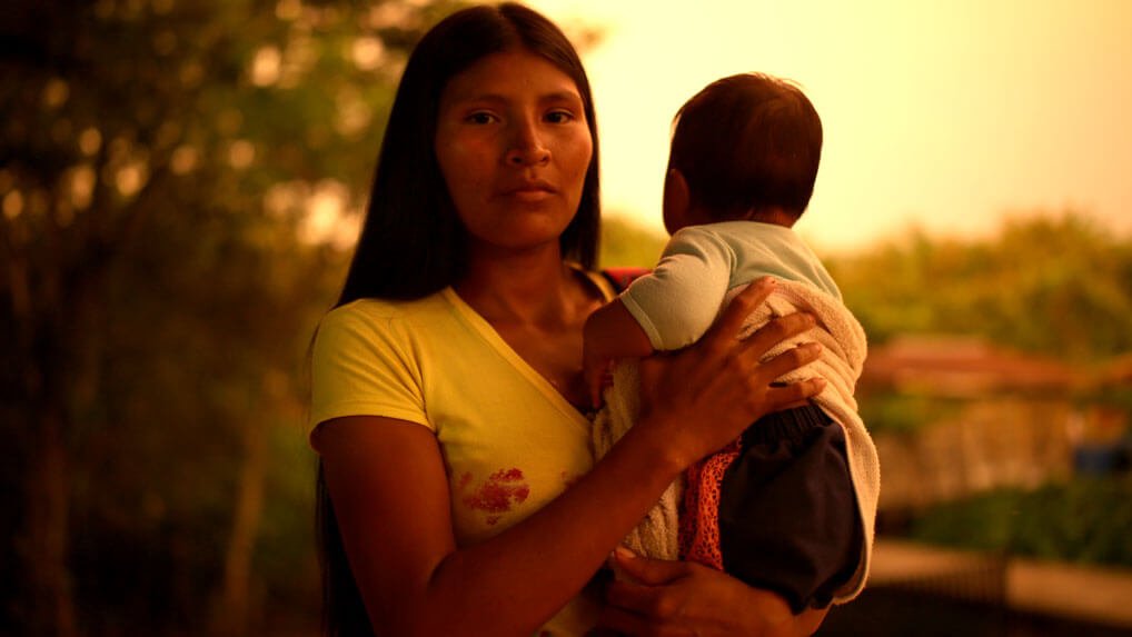 El reto de ser adolescente, madre y embera