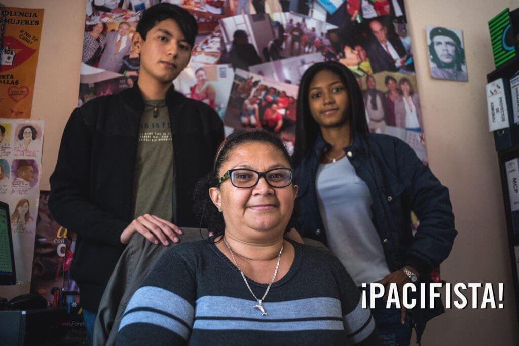 Charlamos con los hijos de la líder de las trabajadoras sexuales de Colombia