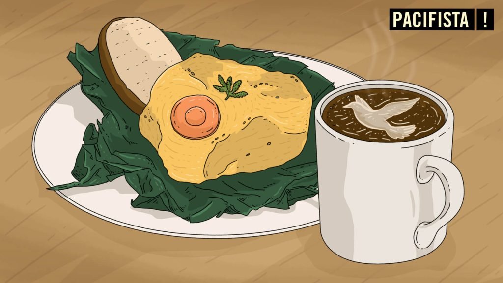 Tamal con chocolate: un desayuno para repensar la paz