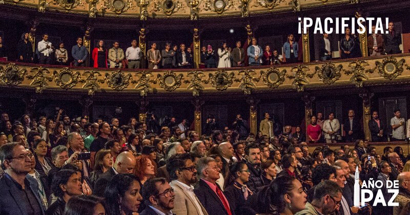 En imágenes: Así se vivió la ceremonia del año de la paz
