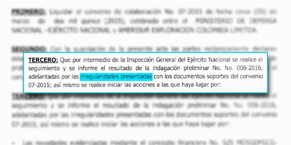Petroleras y mineras financian a la Fuerza Pública y a la Fiscalía
