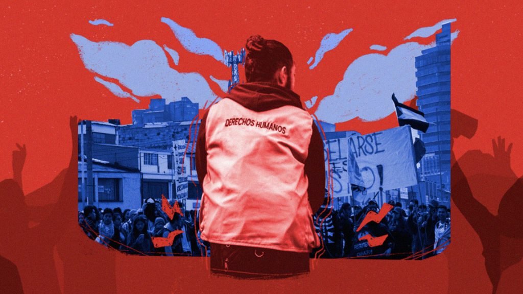 Defensores en la protesta social: una labor crucial en riesgo inminente