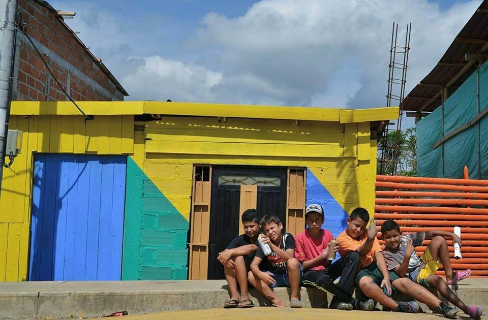 Las casas en “las zonas rojas” están cambiando de color