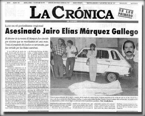 Medios de comunicación condenados a muerte