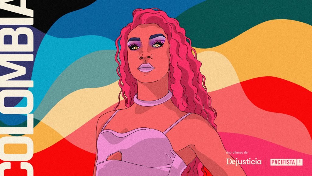 Marchar trepadas: el drag se tomó el Paro Nacional en Medellín
