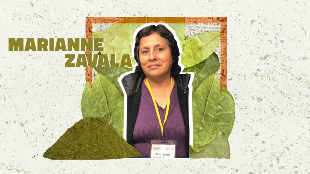 Esta es la lucha contra el narcotráfico de Maranne Zavala, líder cultivadora de coca