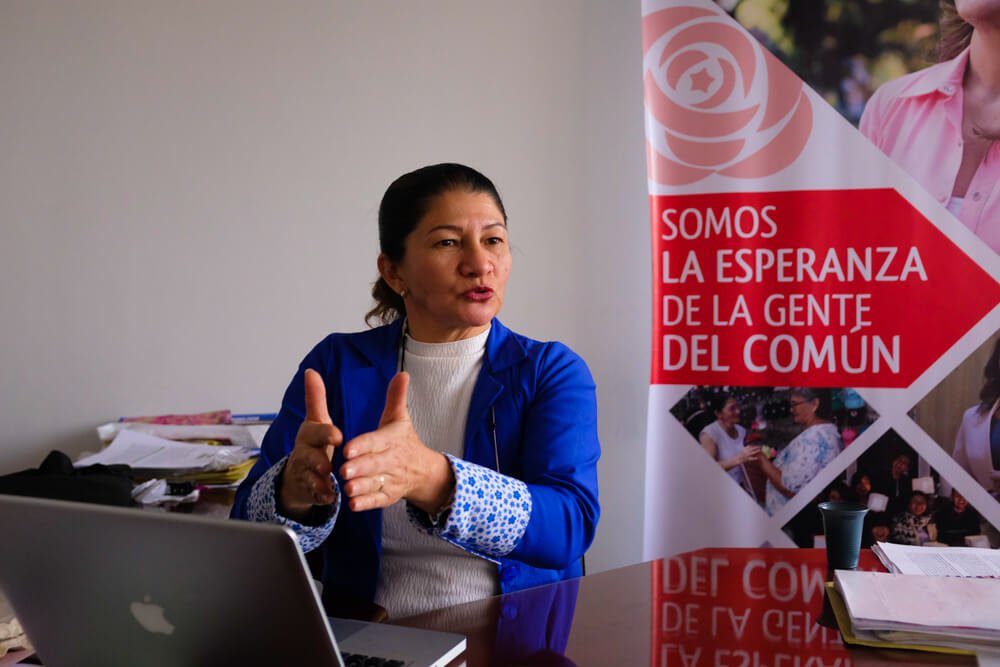 ‘La lucha hoy es desde la calle’: Sandra Ramírez