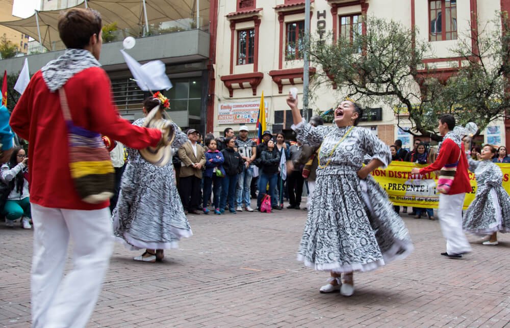 ¡La paz sí es contigo! armó un carnaval en Bogotá