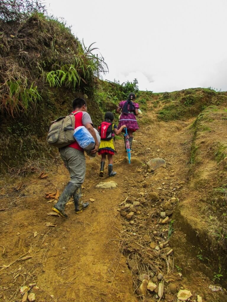 Los niños que se mueren en la selva