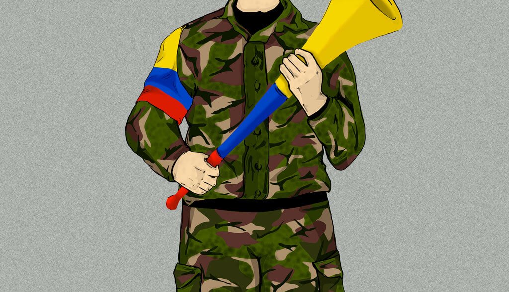 Así era ver a la selección en los campamentos de la guerrilla