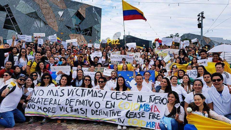 En imágenes: Desde todos los rincones del mundo, sigue el grito ¡Acuerdo Ya!