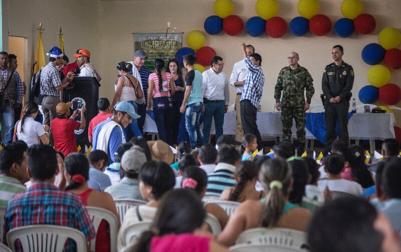 El Gobierno les entregó 7 mil millones a 90 familias de una Zona de Reserva Campesina en el Caquetá