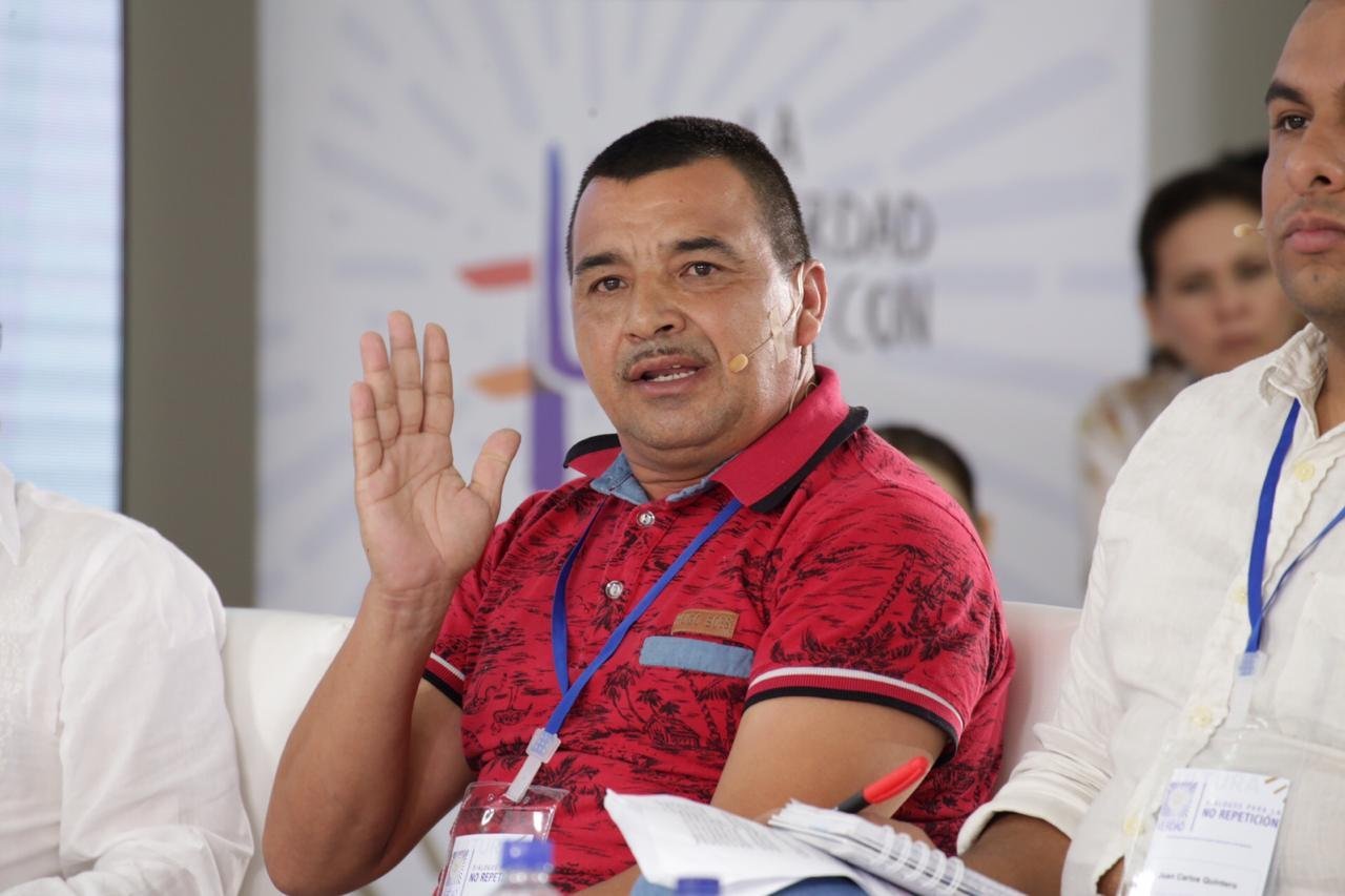 Nelson Quintero, excombatiente de las Farc