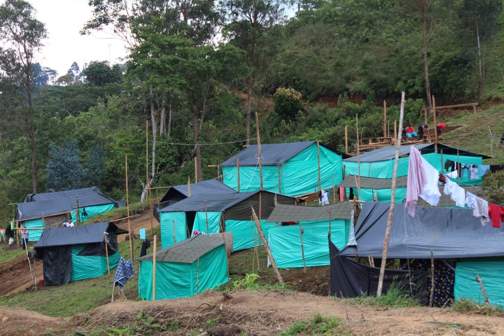 Las Farc pararon la construcción de la zona veredal de Icononzo, en el Tolima