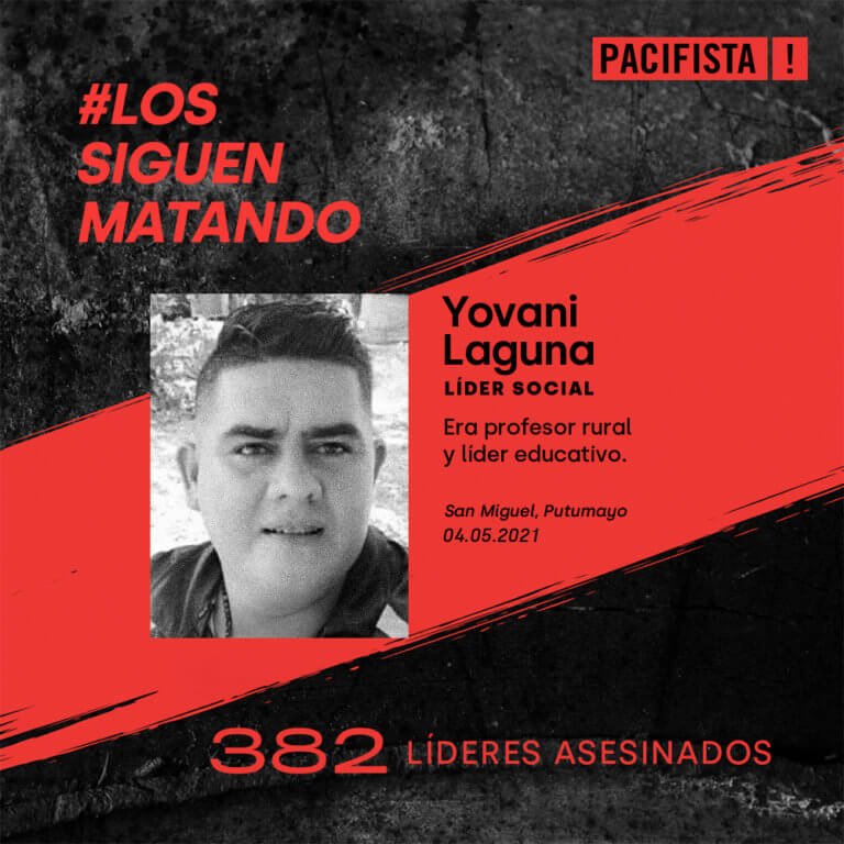 Estos son los 413 líderes sociales asesinados desde el inicio de la implementación