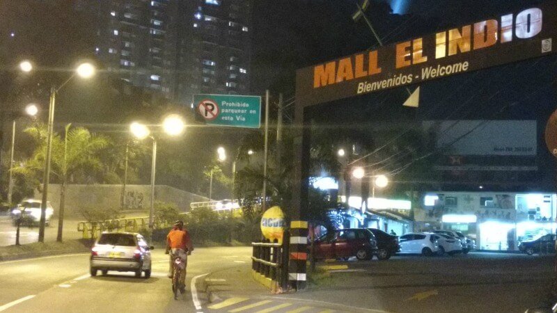 Andrés Escobar fue asesinado en el parqueadero de un antiguo restaurante en la vía Las Palmas en Medellín. Foto: Cortesía