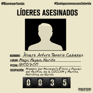 Estos son los 413 líderes sociales asesinados desde el inicio de la implementación
