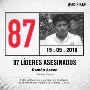 Estos son los 413 líderes sociales asesinados desde el inicio de la implementación