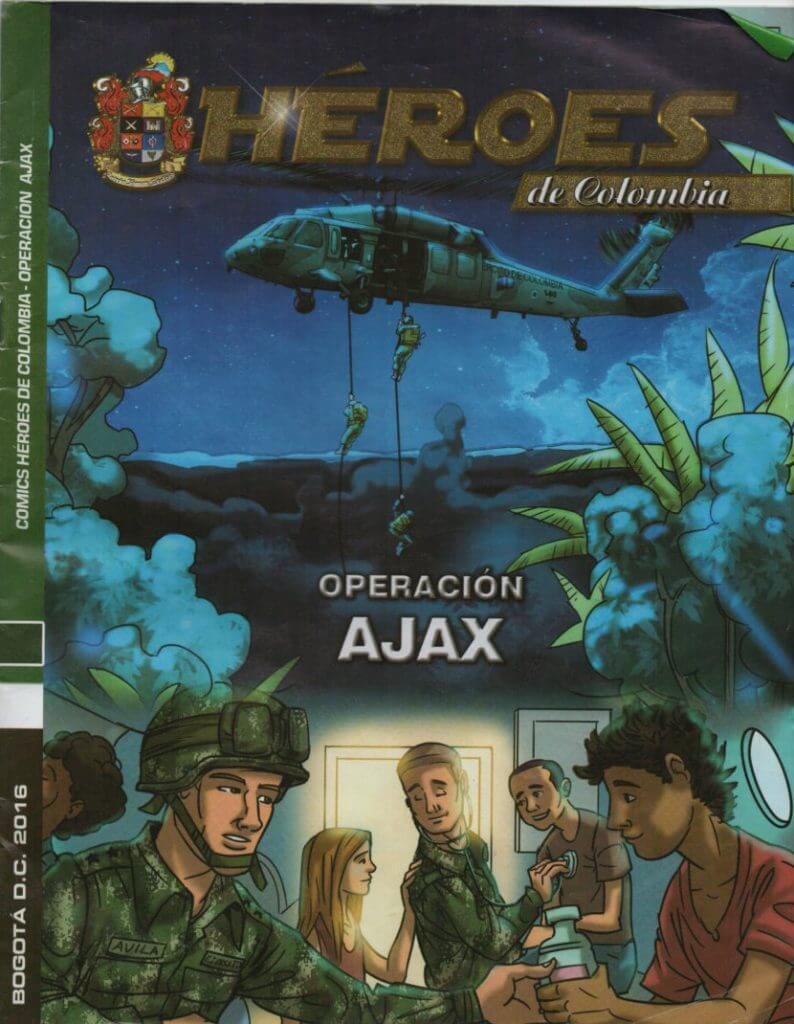 El cómic del Ejército que no se sintoniza con los tiempos de paz