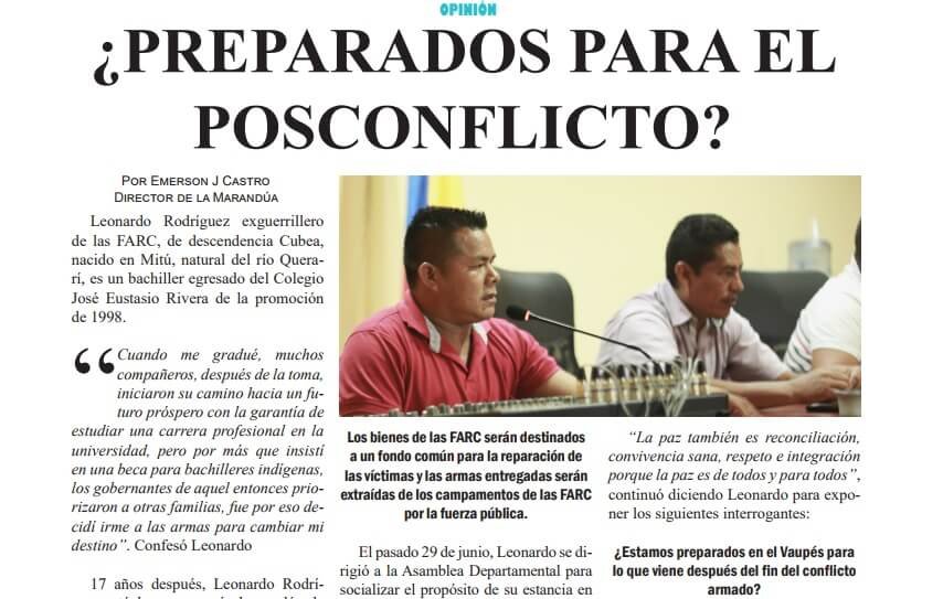 Así se ven las páginas de la ‘La Marandúa’