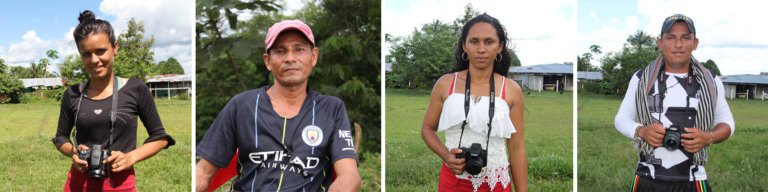 Reporteros del medio Voces del Guayabero Crédito: Bladimir Sánchez