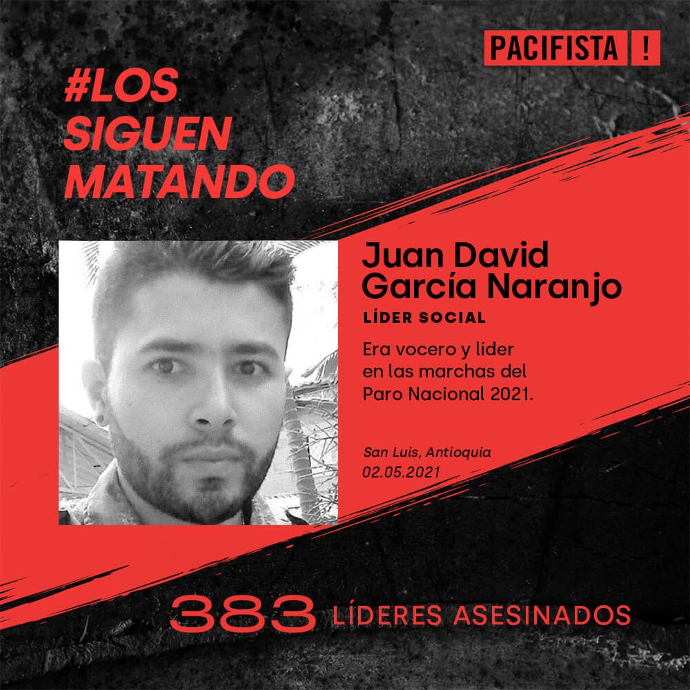 Estos son los 413 líderes sociales asesinados desde el inicio de la implementación