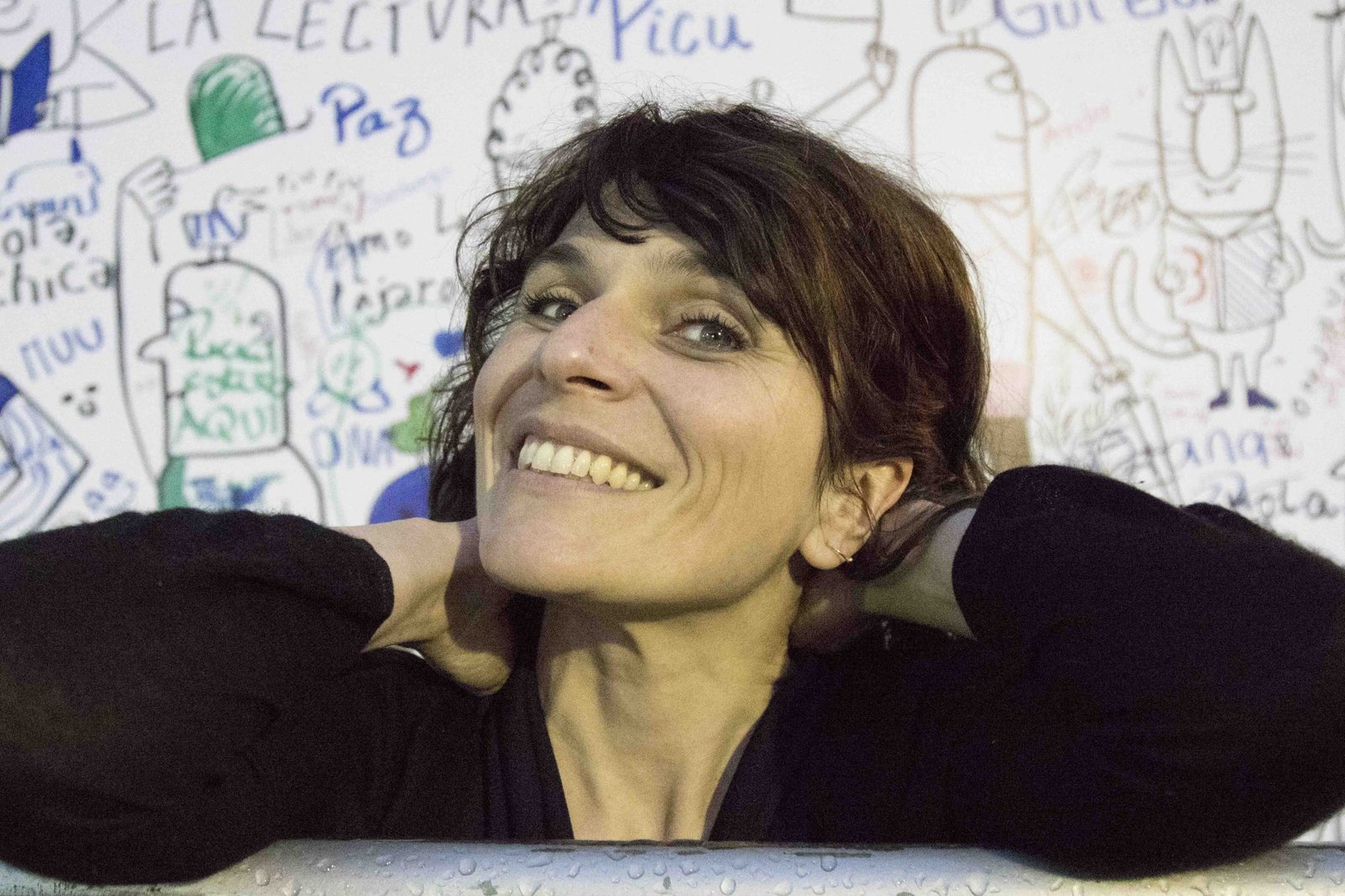 La ilustradora francesa Anais Vaugelade en la FilBO. Foto: Aitor Sáez | ¡Pacifista!