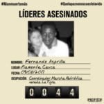 Estos son los 413 líderes sociales asesinados desde el inicio de la implementación