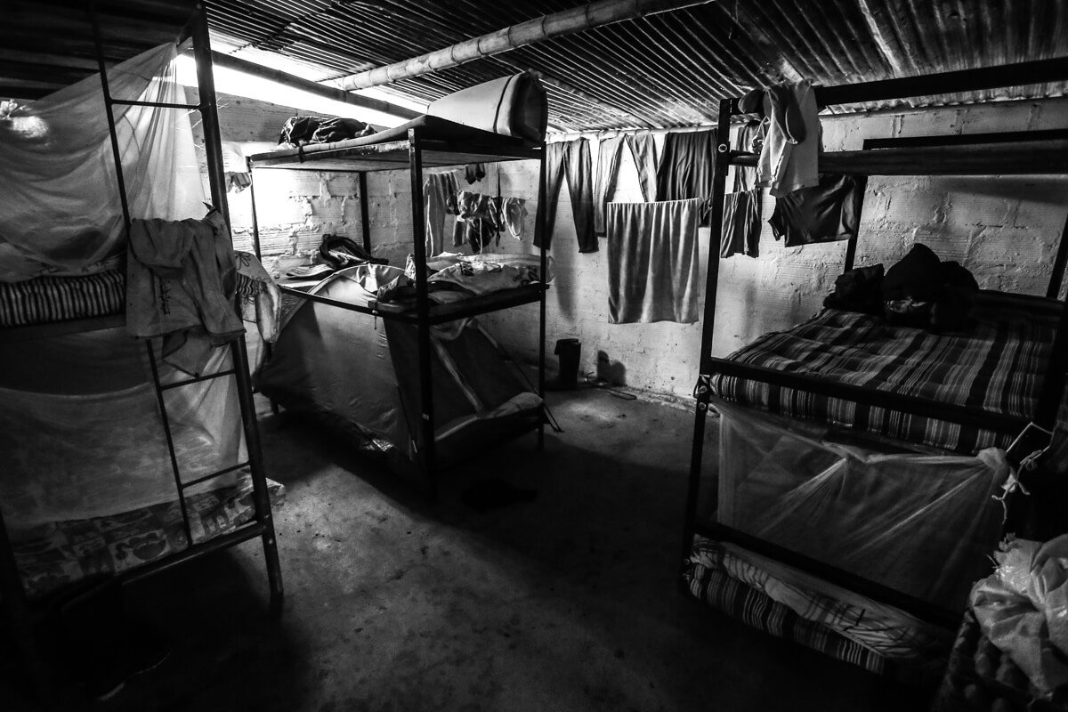 Desde hace varios meses, más de 30 internos viven en esta finca de Corinto, en el Cauca. Fotos: Iván Valen