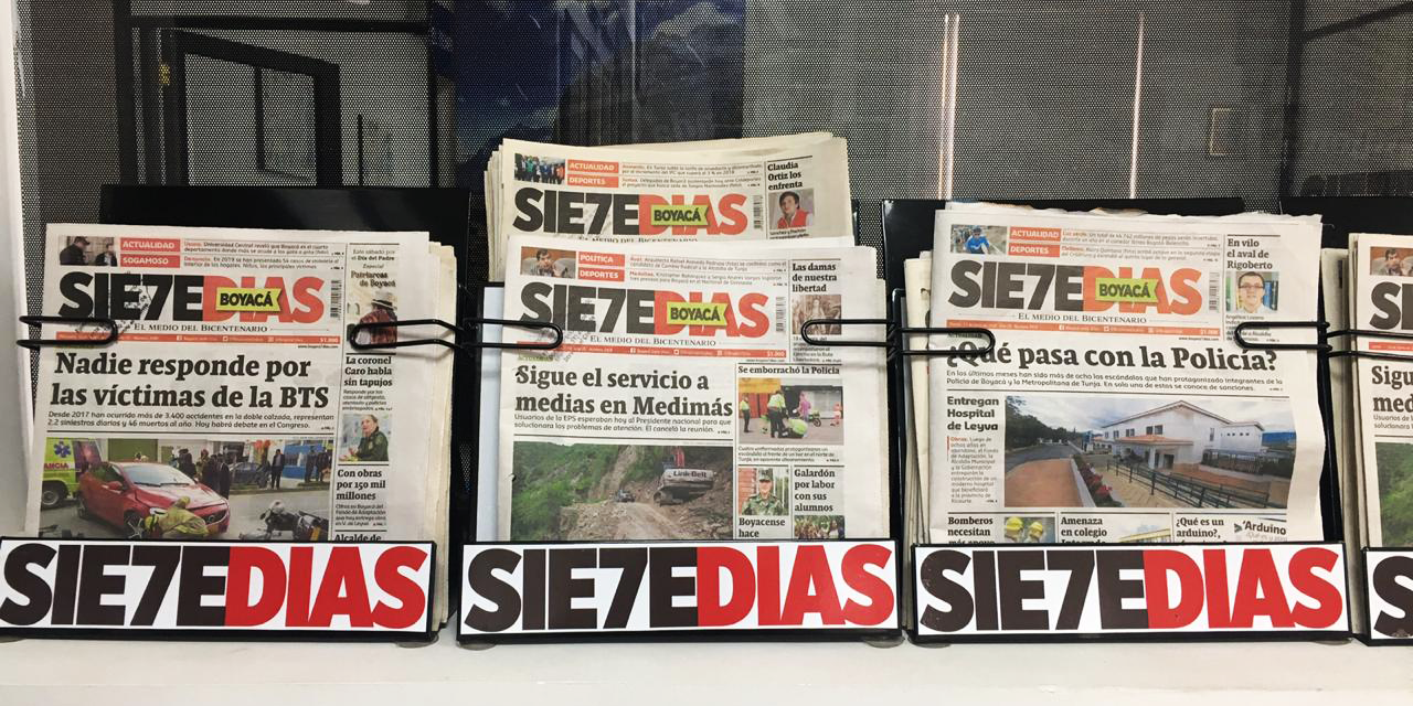 Ejemplares-Boyacá-Siete-Días_La Liga Contra el Silencio