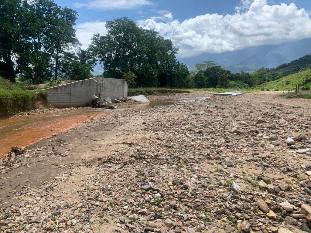 Puente caído | Foto: LCS
