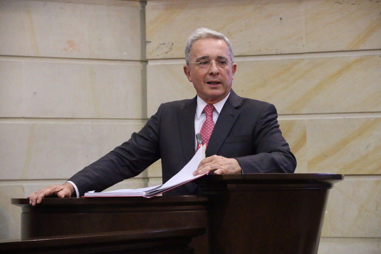 Álvaro Uribe Vélez. Foto: Centro Democrático.