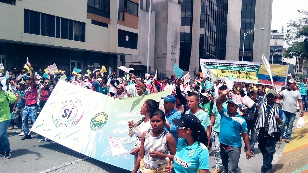 ¿La Gobernación de Antioquia quiso prohibir una marcha por la paz?
