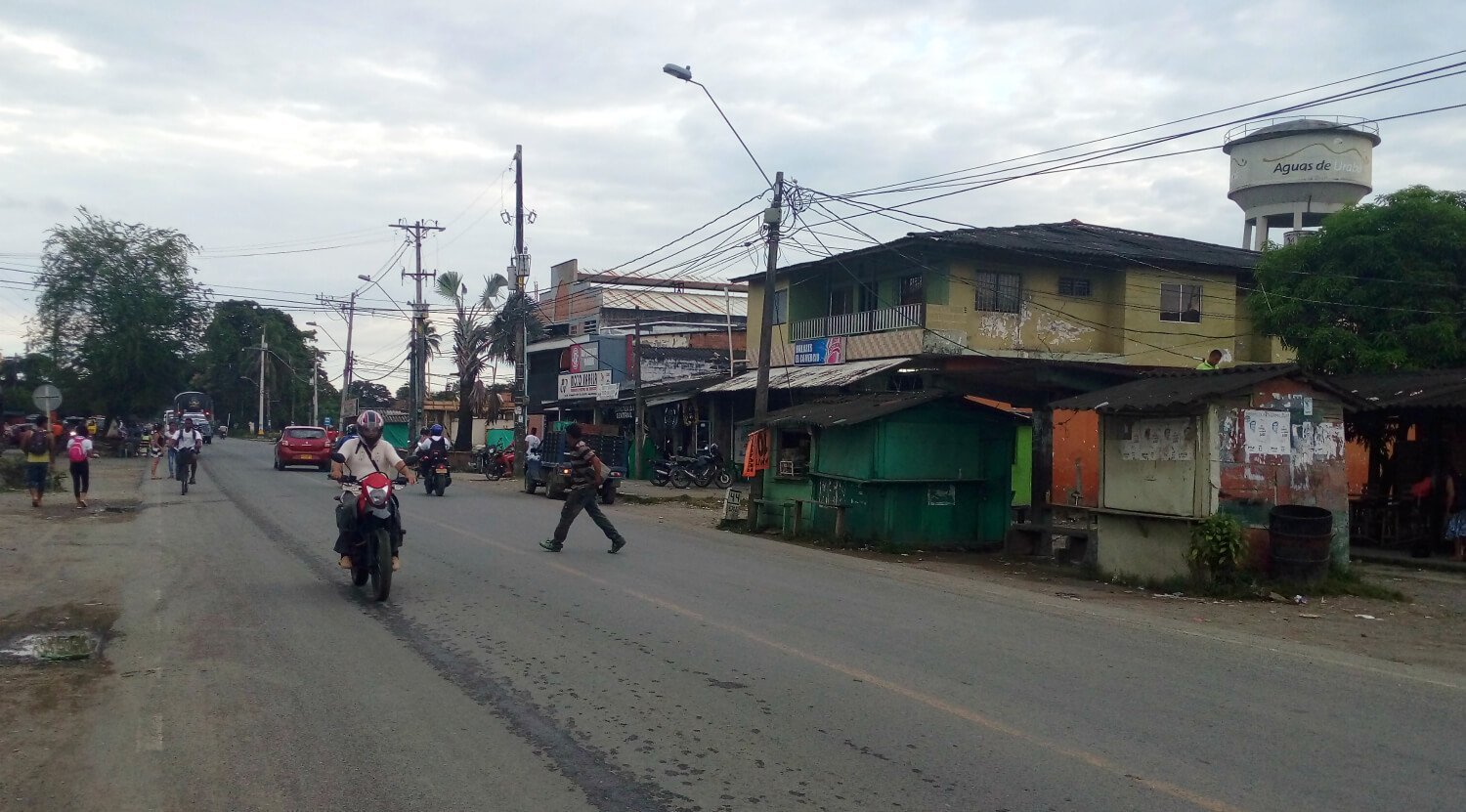 En algunos municipios de Urabá las personas aseguran que se preparan para el paro, pese a que las propias AGC desmintieron las amenazas. Foto: Cortesía