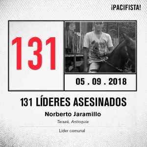 Estos son los 413 líderes sociales asesinados desde el inicio de la implementación
