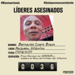 Estos son los 413 líderes sociales asesinados desde el inicio de la implementación