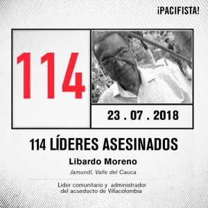 Estos son los 413 líderes sociales asesinados desde el inicio de la implementación