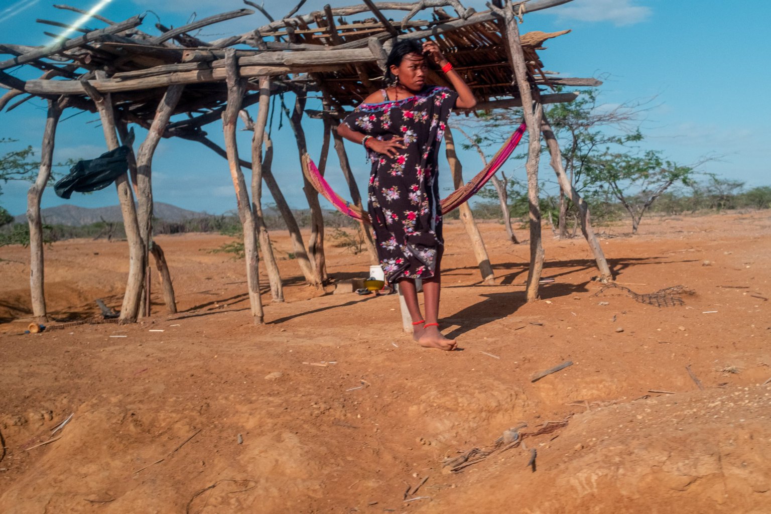 Los peajes humanos de la Alta Guajira. Un cobro en especie, con agua y comida