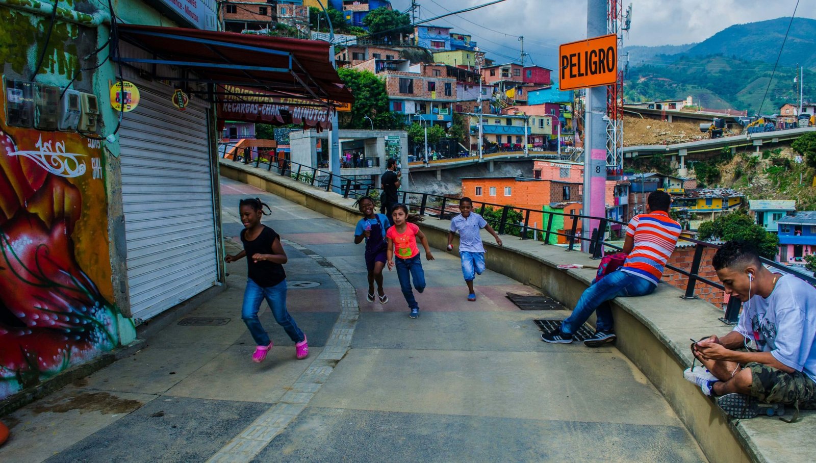 Comuna 13, Medellín. Foto: German Moreno.